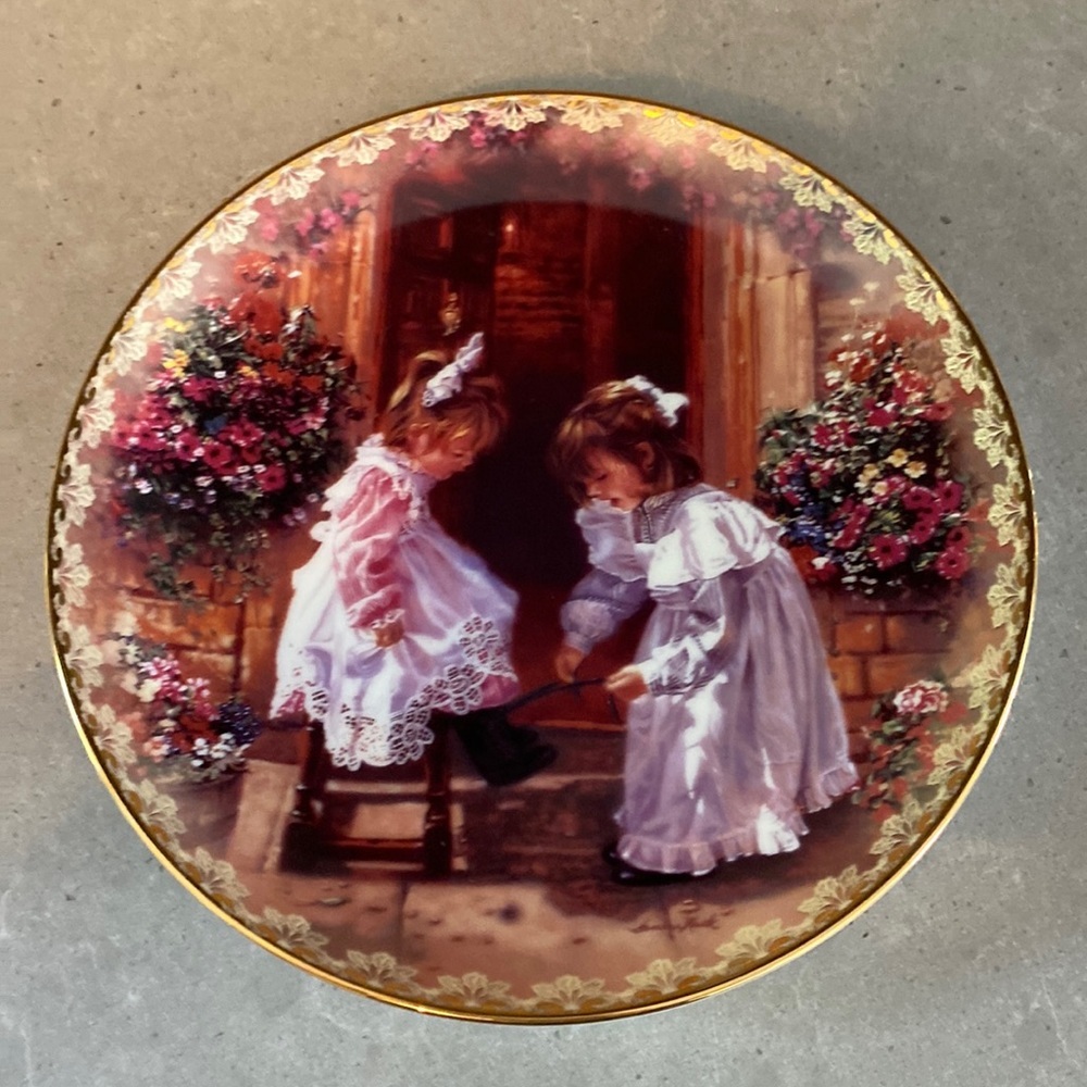 Reco sisters touch plate no 5860 A limited edition